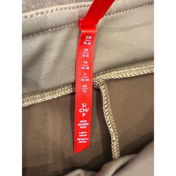 Spanx Faux Suede Leggings Camel XS‎ Elastic Waist - Picture 5 of 7